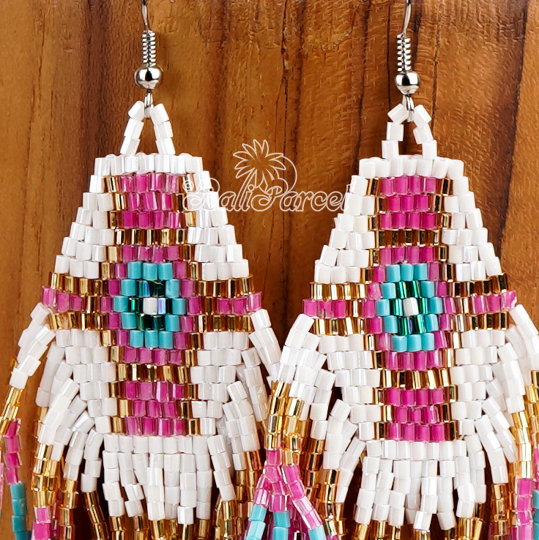 Japanese Beads Earring