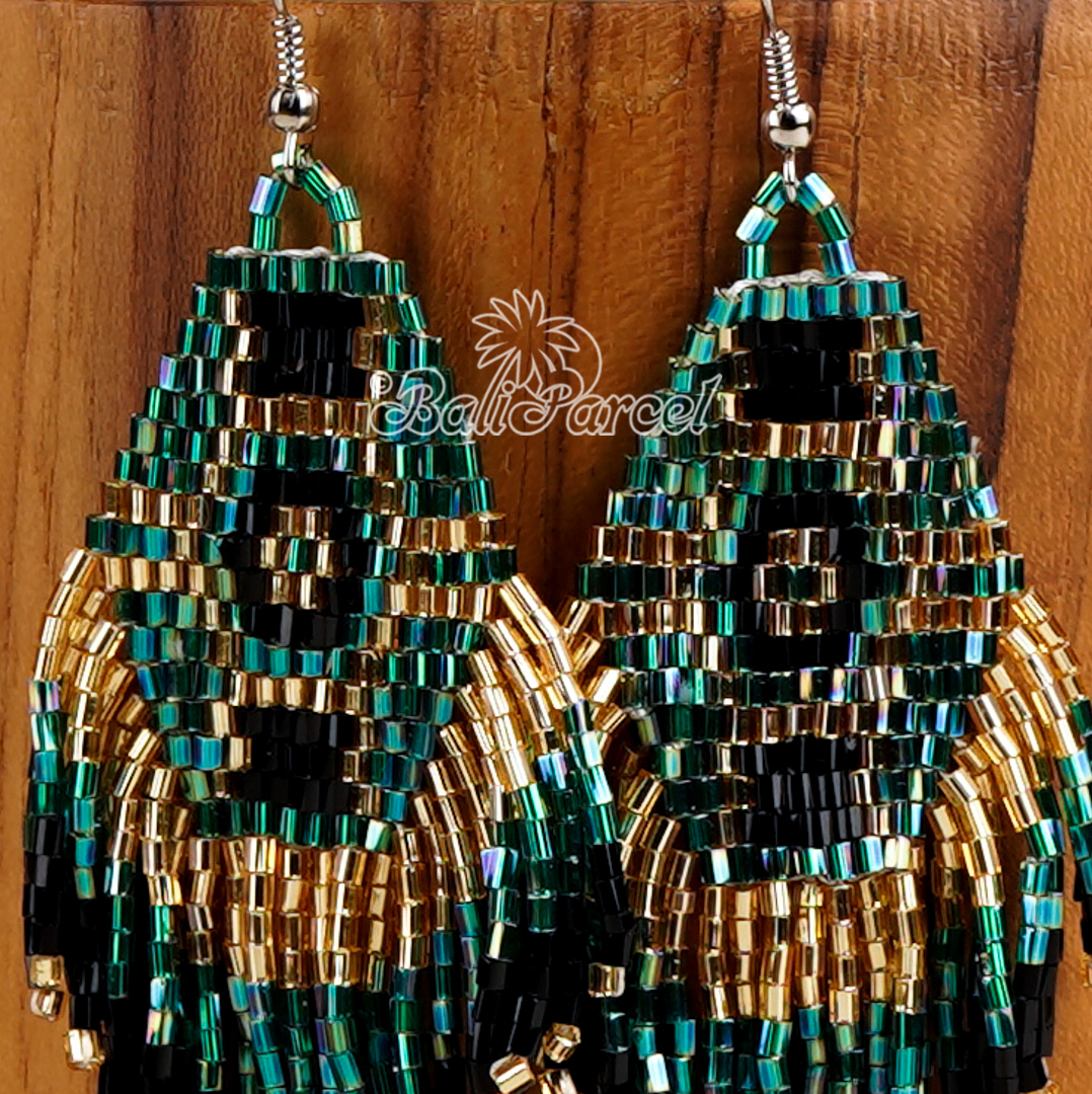 Japanese Beads Earring