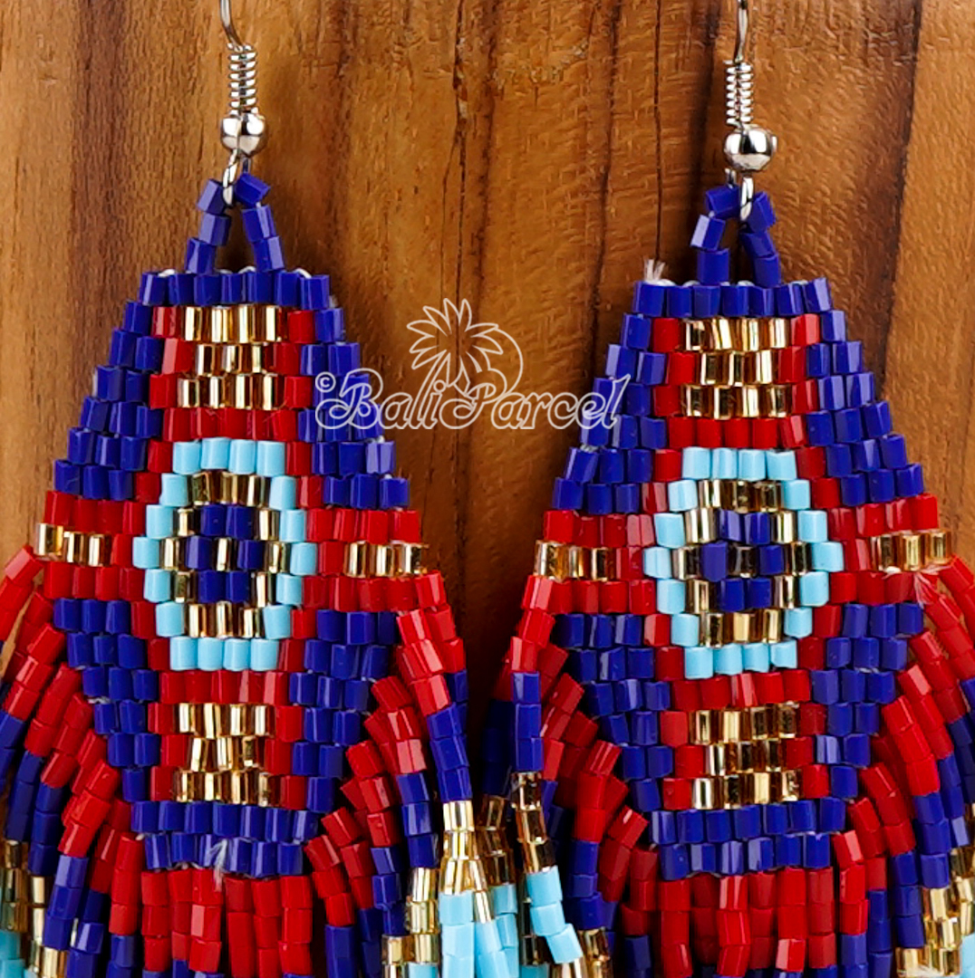 Japanese Beads Earring