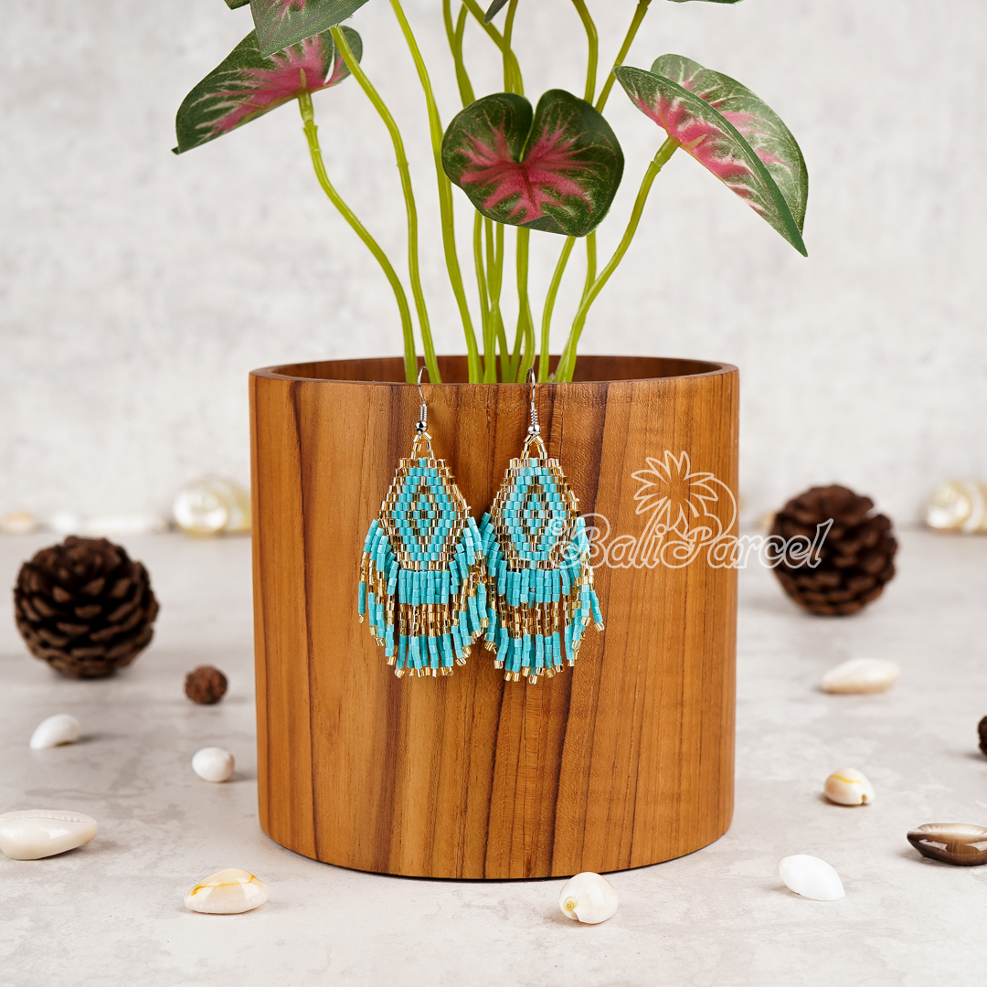Japanese Beads Earring