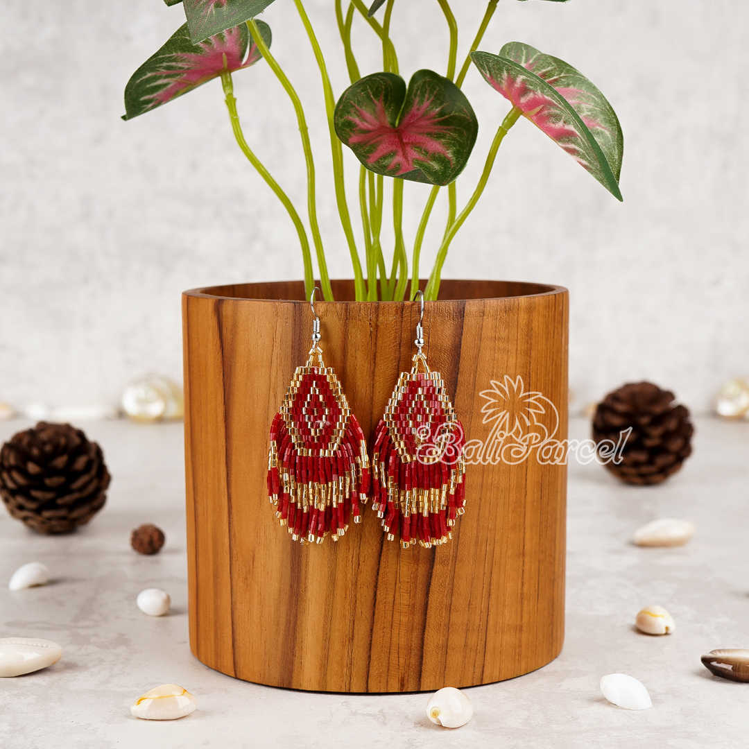 Japanese Beads Earring