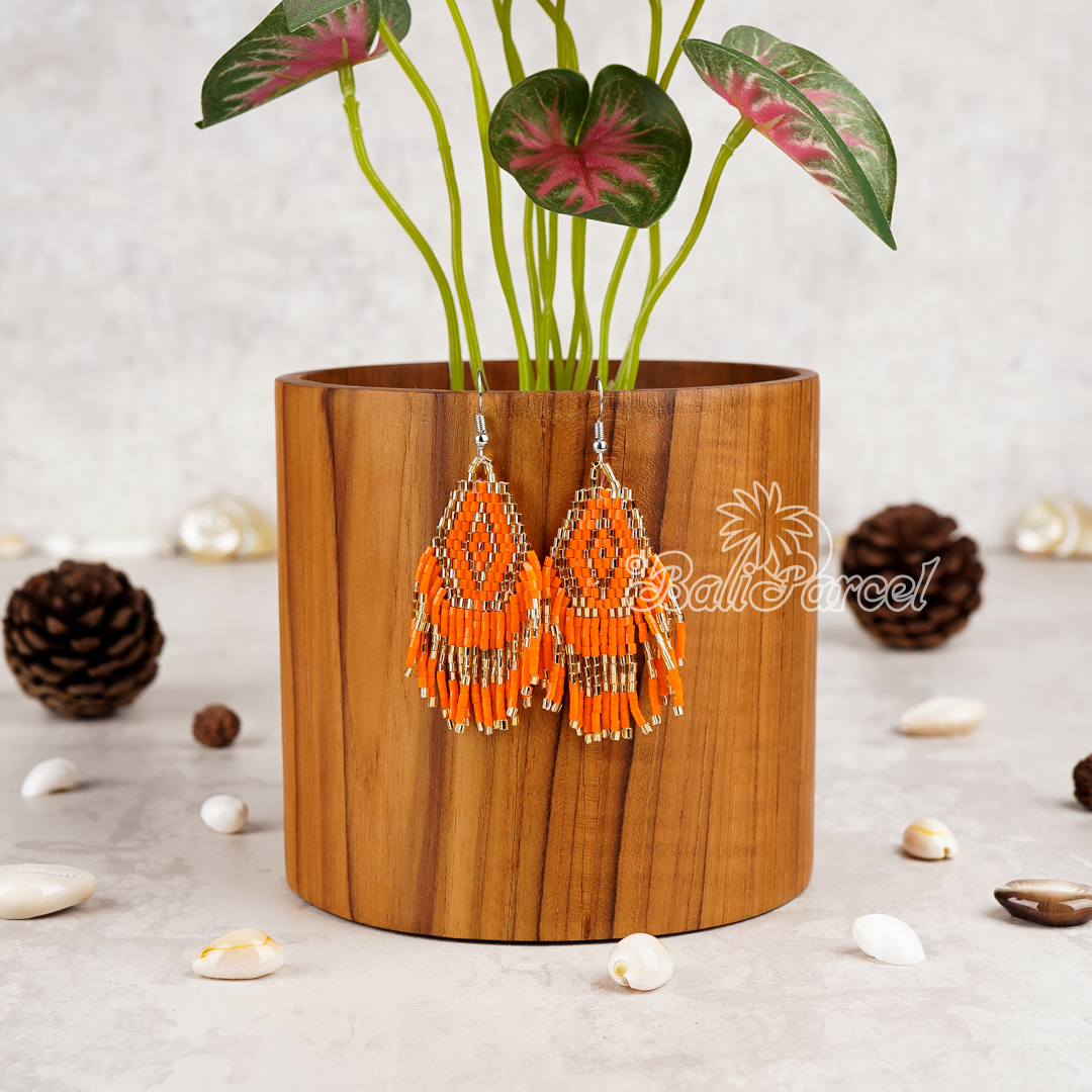 Japanese Beads Earring