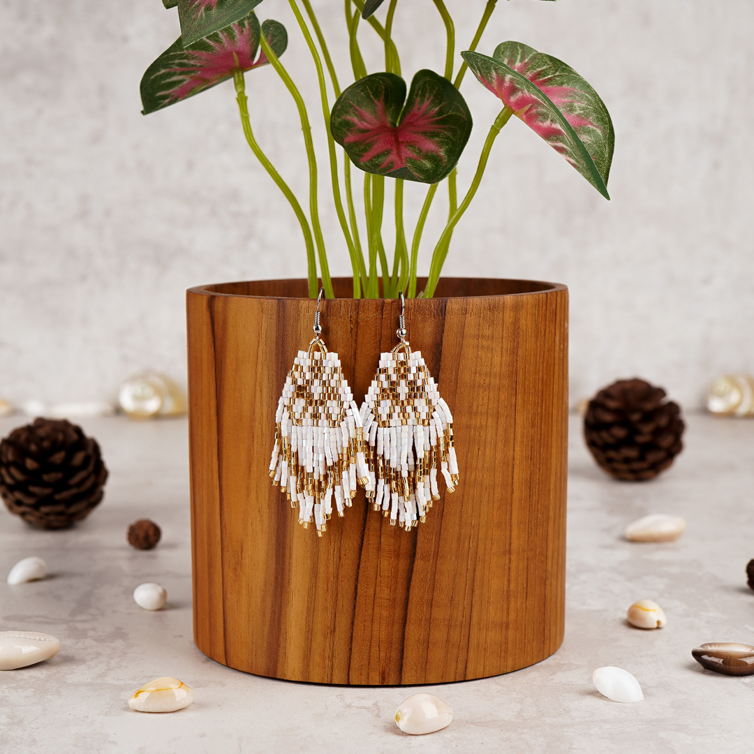 Japanese Beads Earring