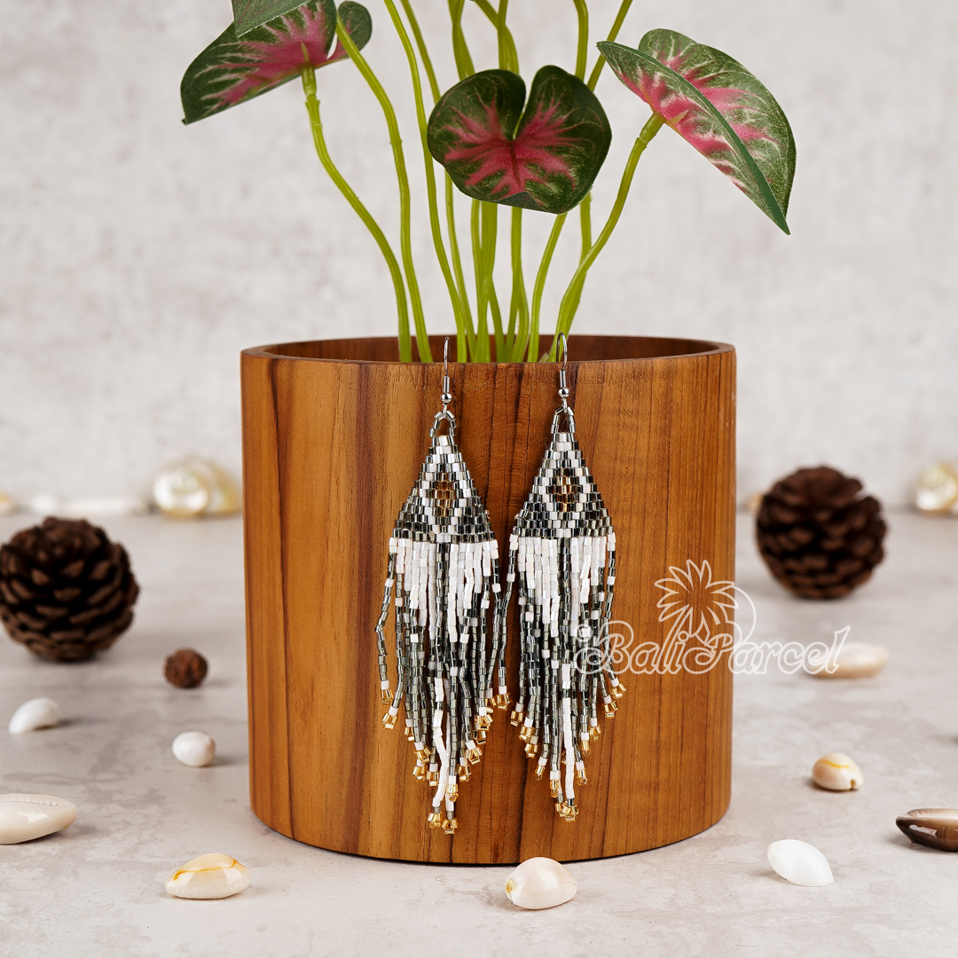 Japanese Beads Earring