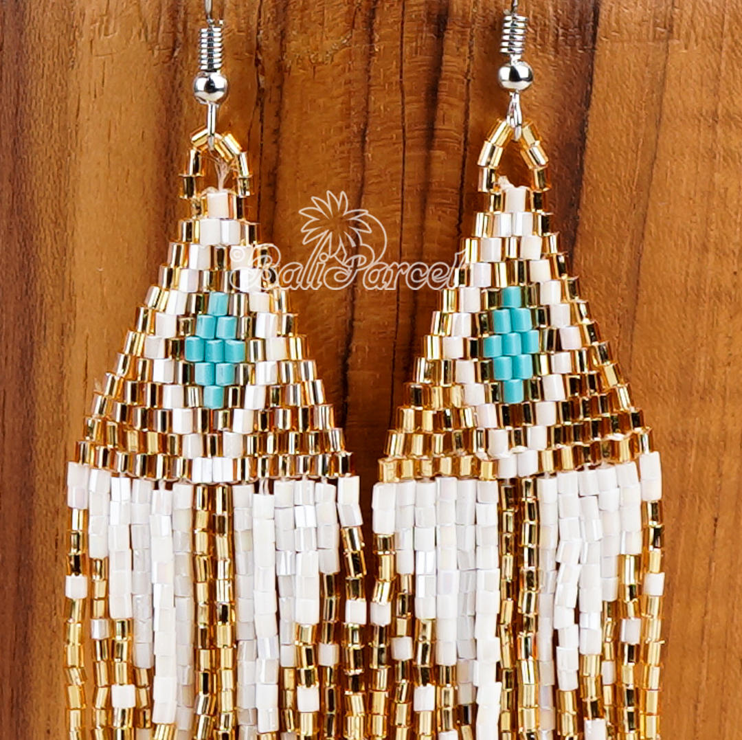 Japanese Beads Earring