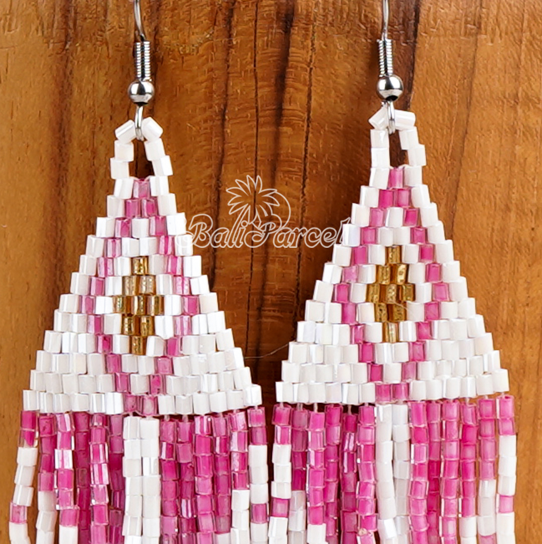 Japanese Beads Earring