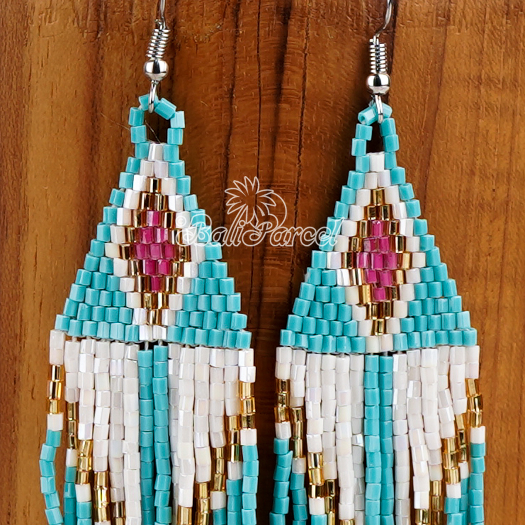 Japanese Beads Earring