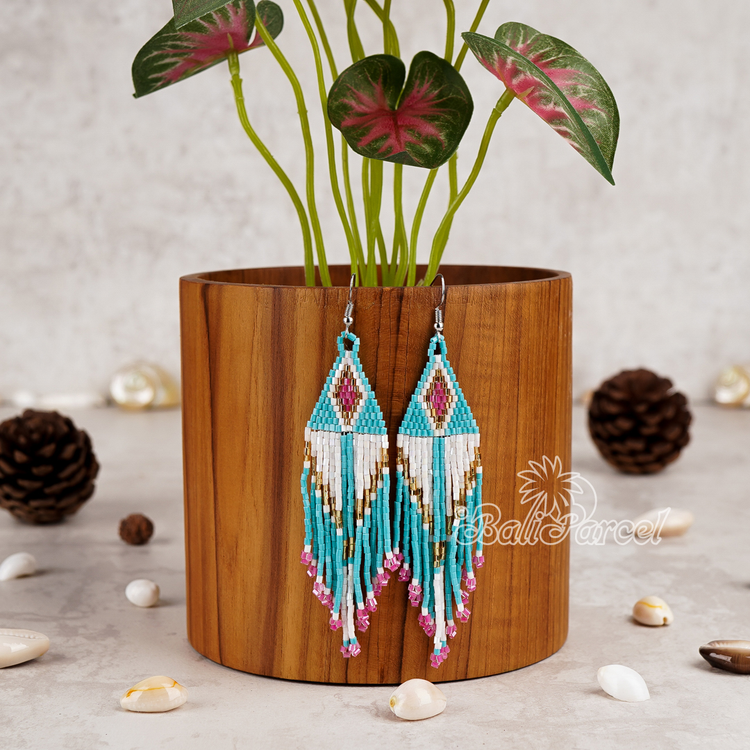 Japanese Beads Earring