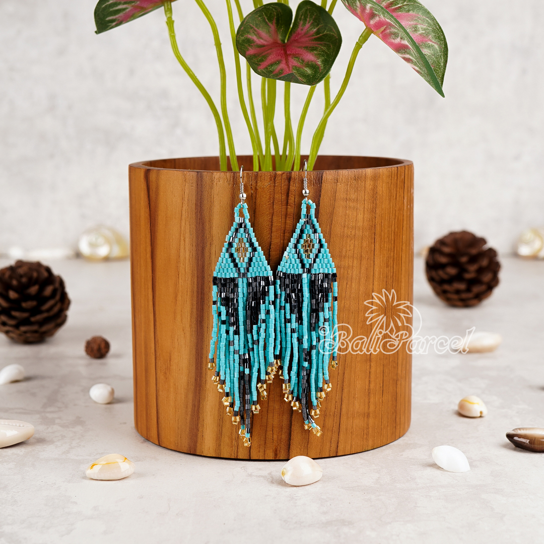 Japanese Beads Earring