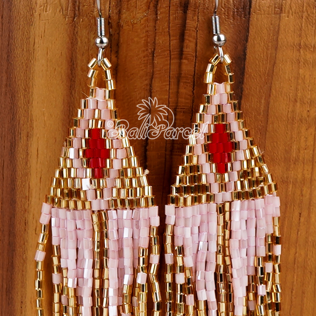 Japanese Beads Earring