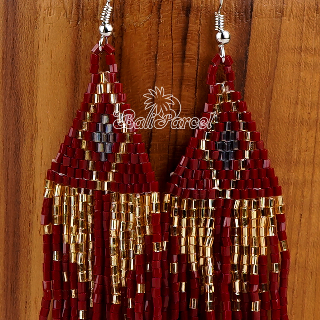 Japanese Beads Earring