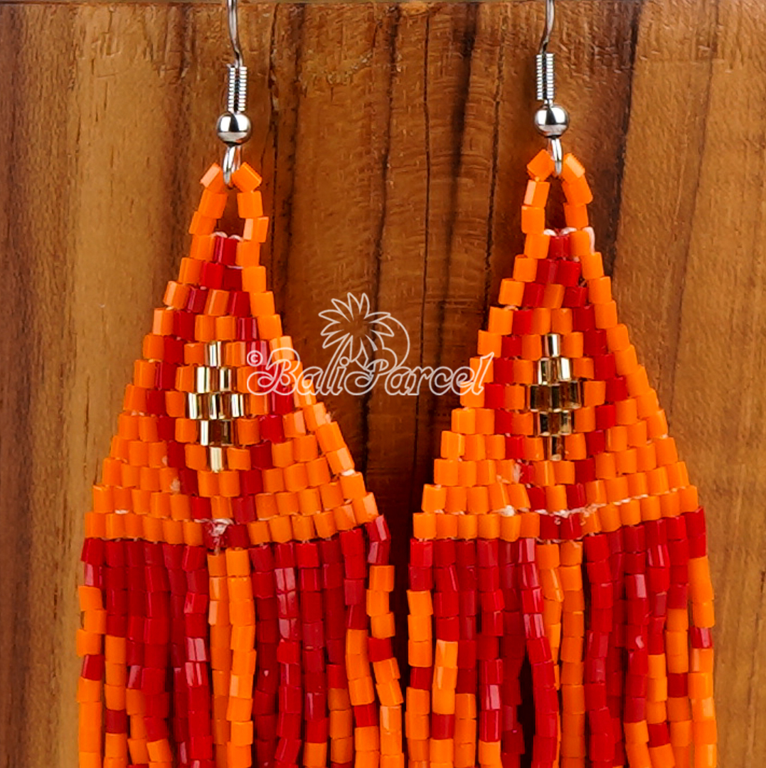 Japanese Beads Earring