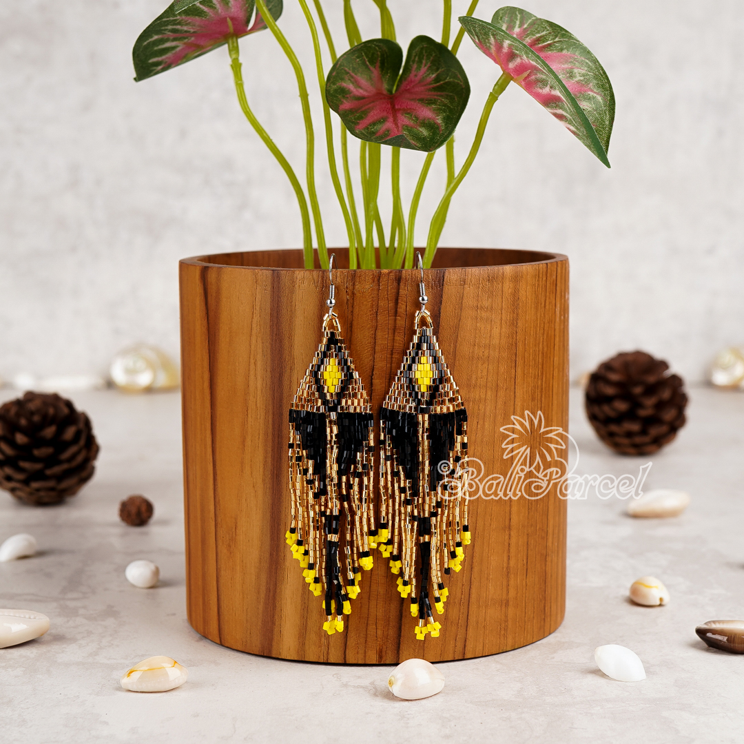Japanese Beads Earring