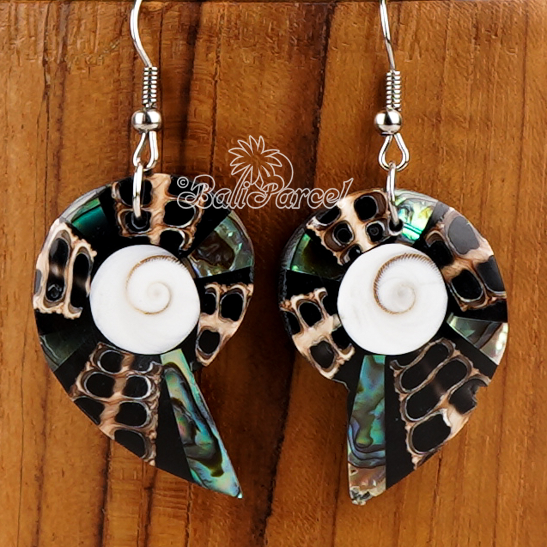 Earring Inlaid Shell