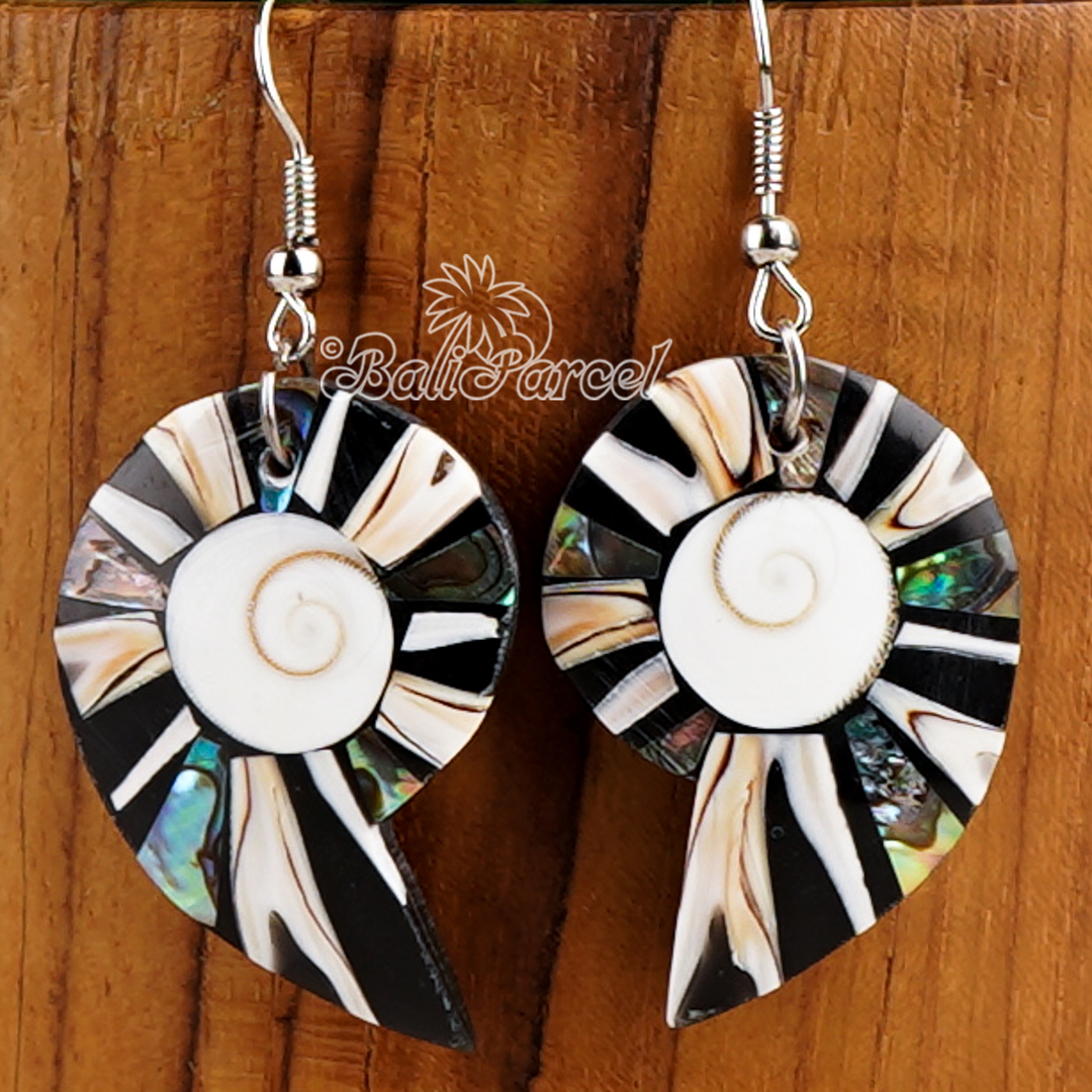 Earring Inlaid Shell
