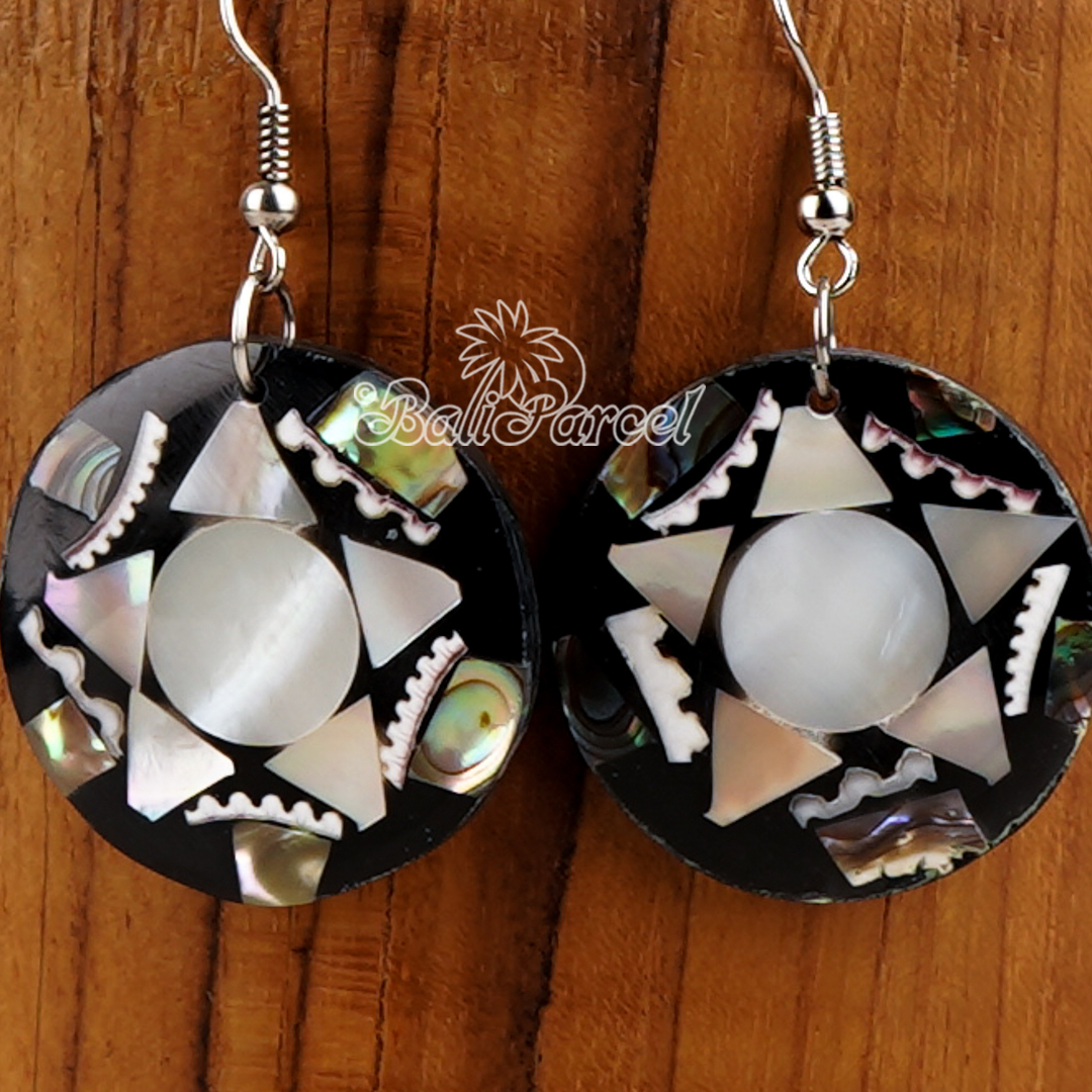 Earring Inlaid Shell