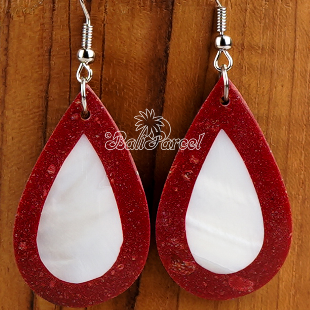 Earring Inlaid Shell