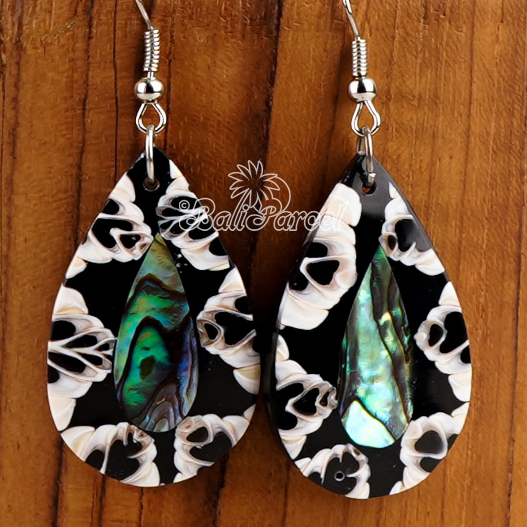 Earring Inlaid Shell