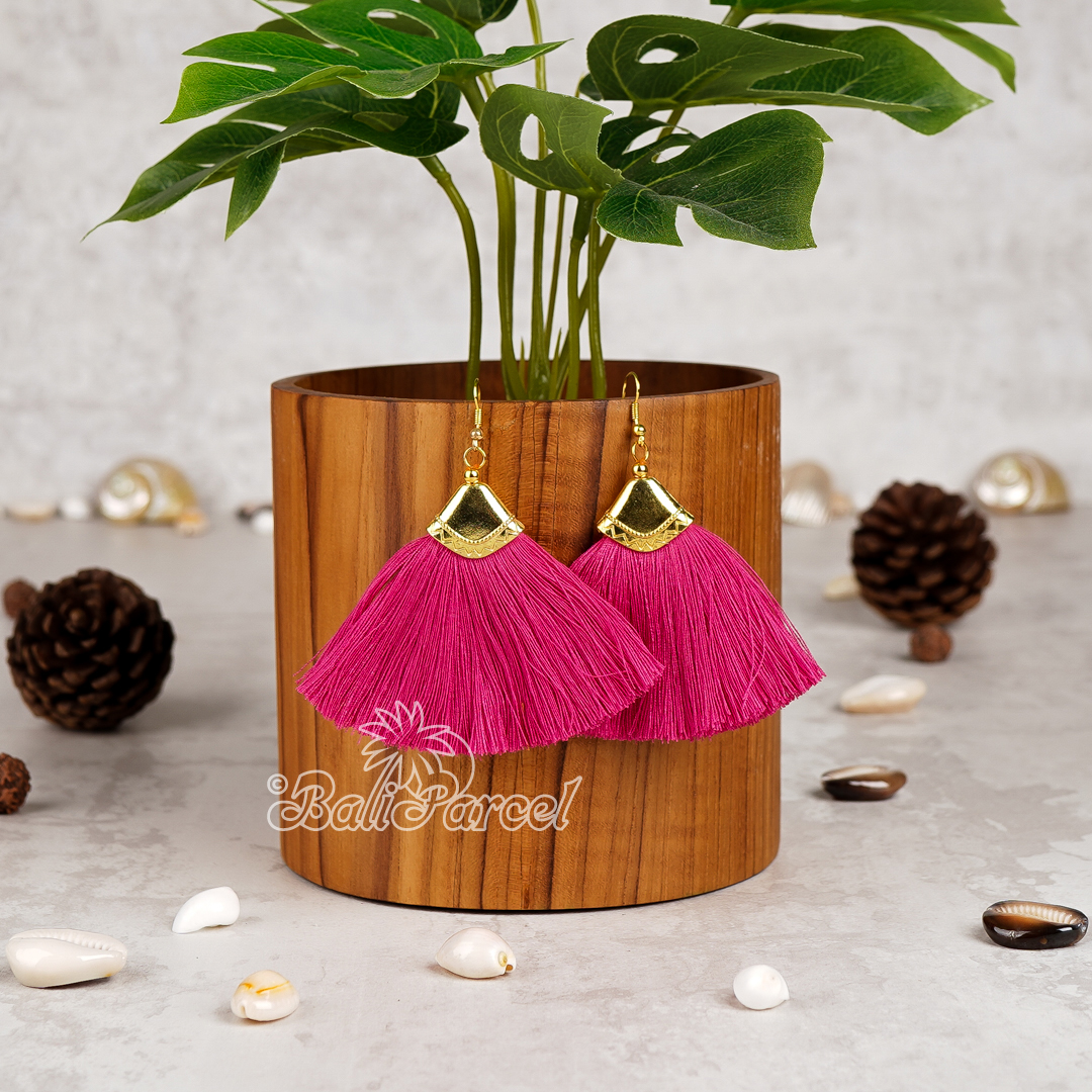 Fan Tassel Earring