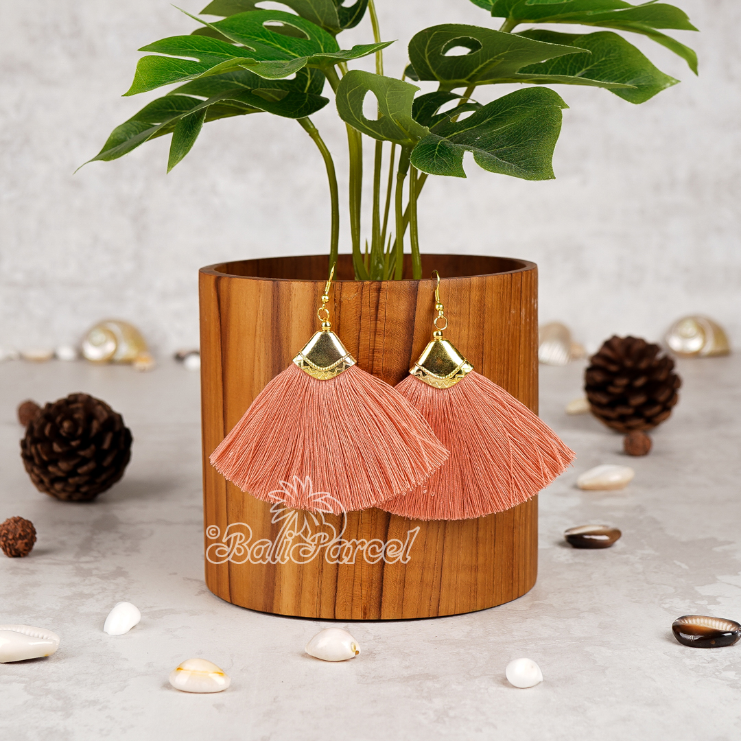 Fan Tassel Earring