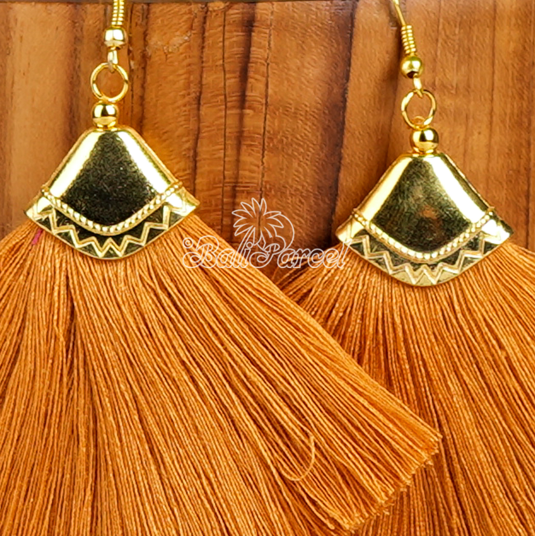 Fan Tassel Earring