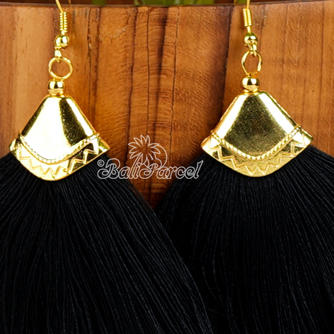 Fan Tassel Earring