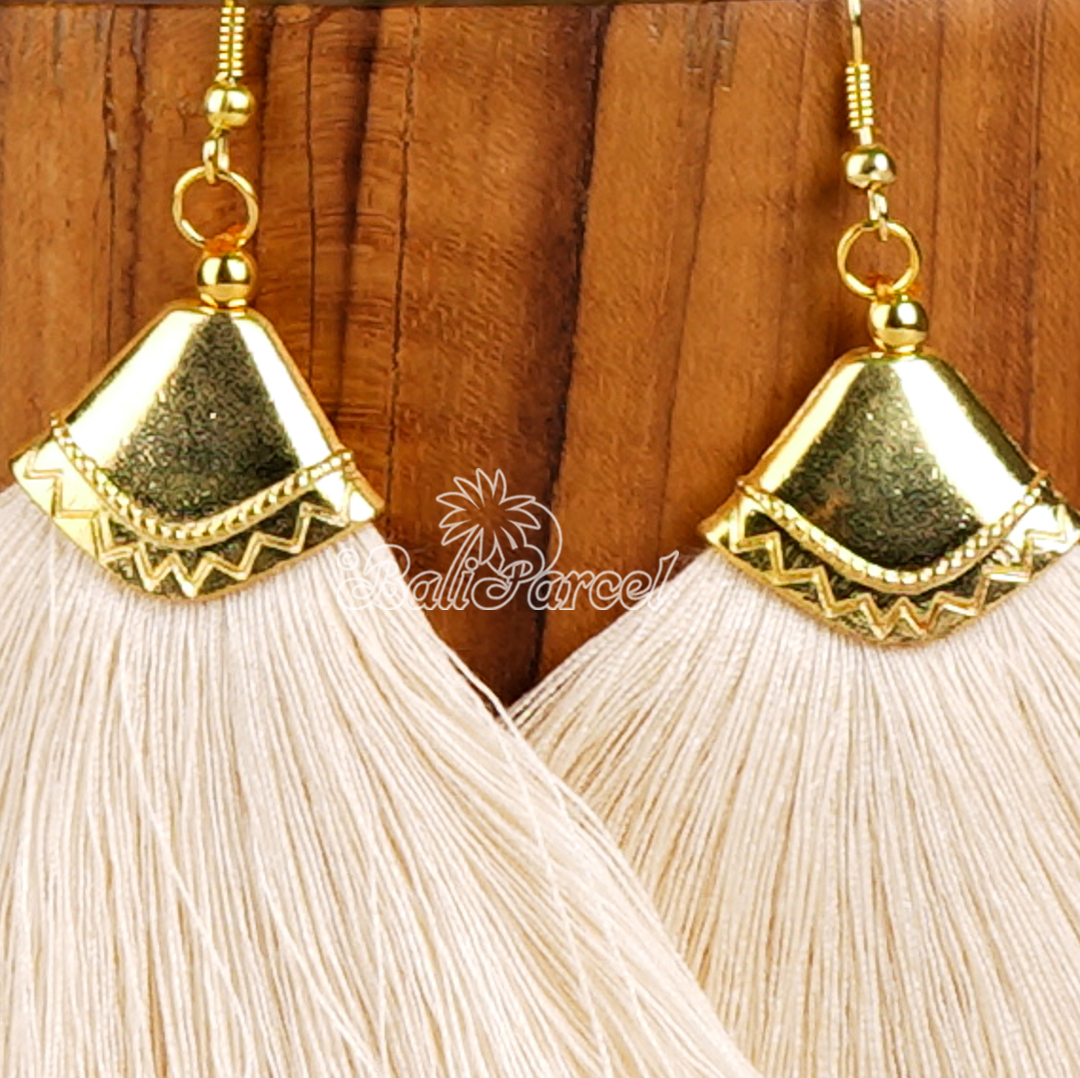 Fan Tassel Earring