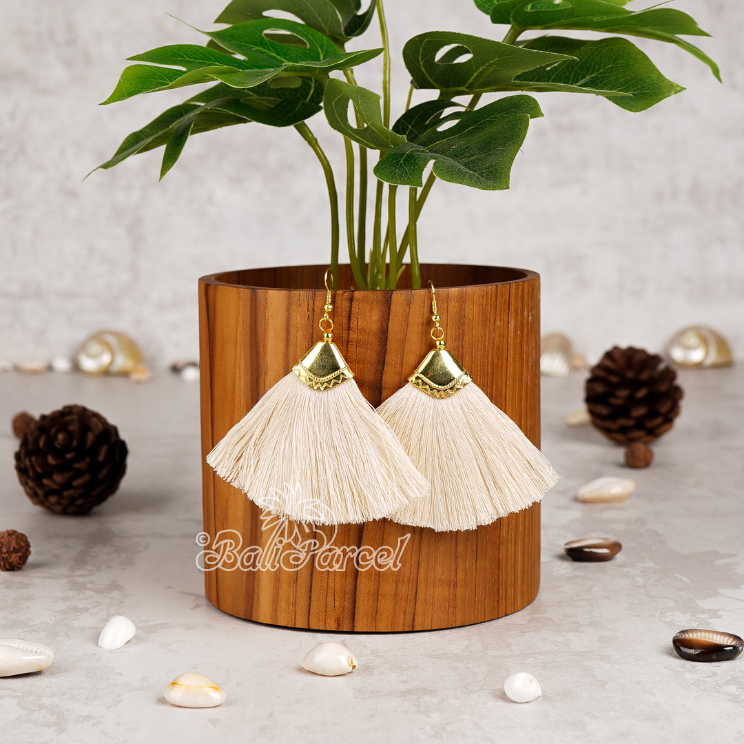 Fan Tassel Earring