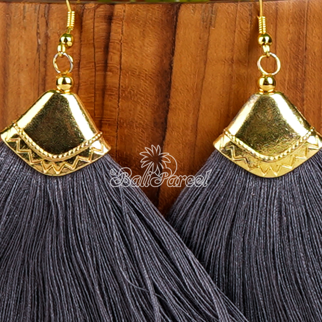 Fan Tassel Earring