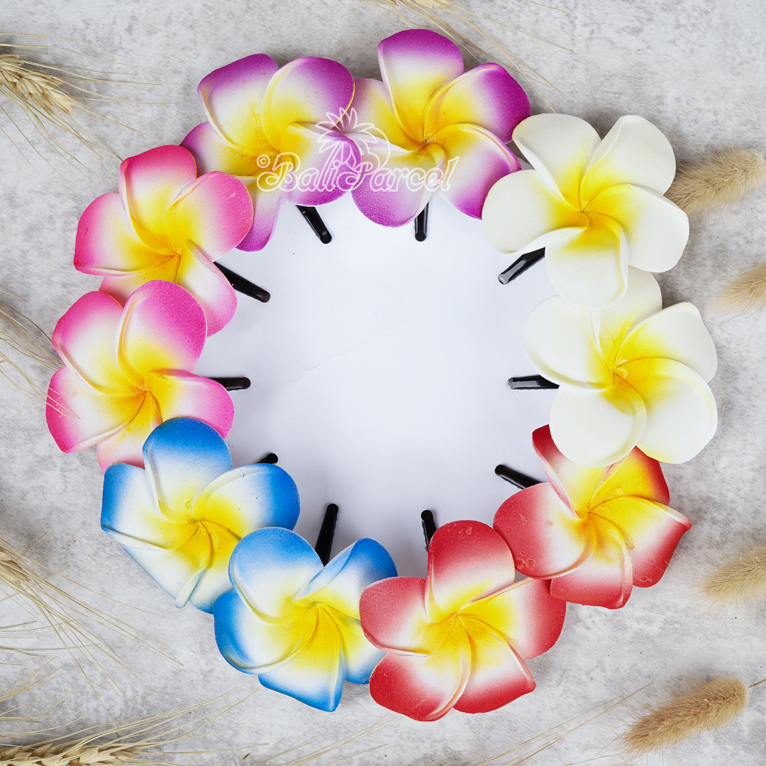 Hair Clip Plumeria