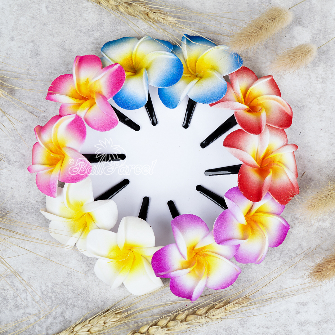 Hair Clip Plumeria