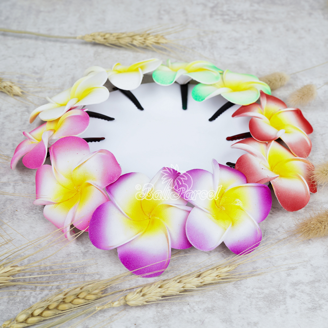 Hair Clip Plumeria