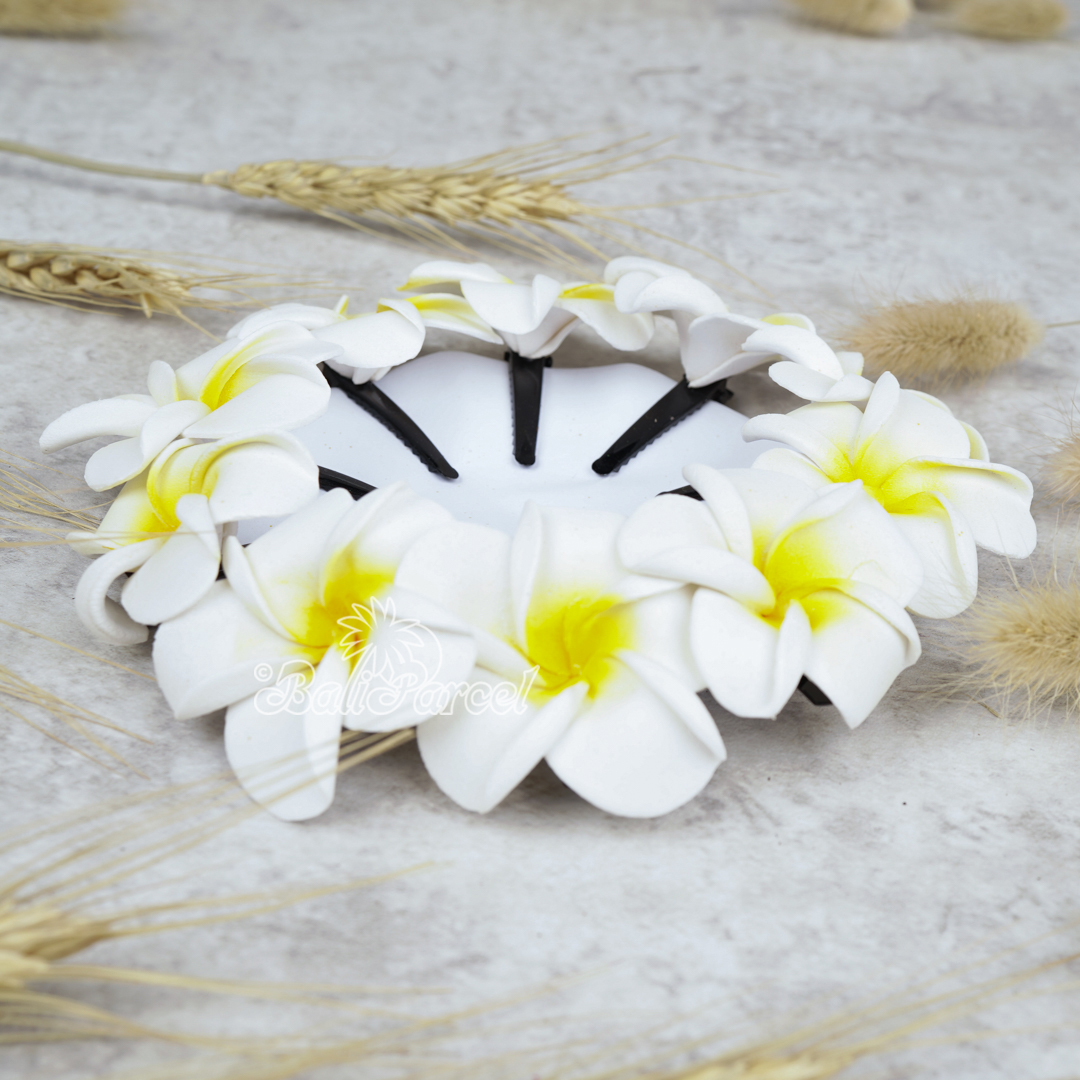 Hair Clip Plumeria