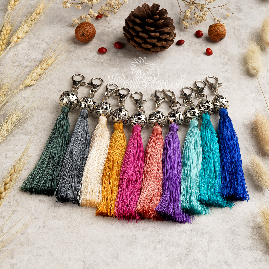 Ball Tassel Keychain