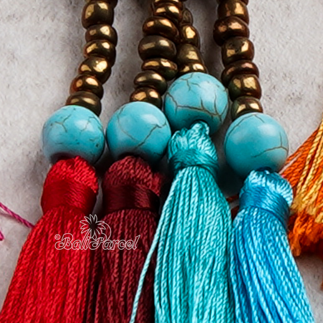 Pompom Tassel Keychain