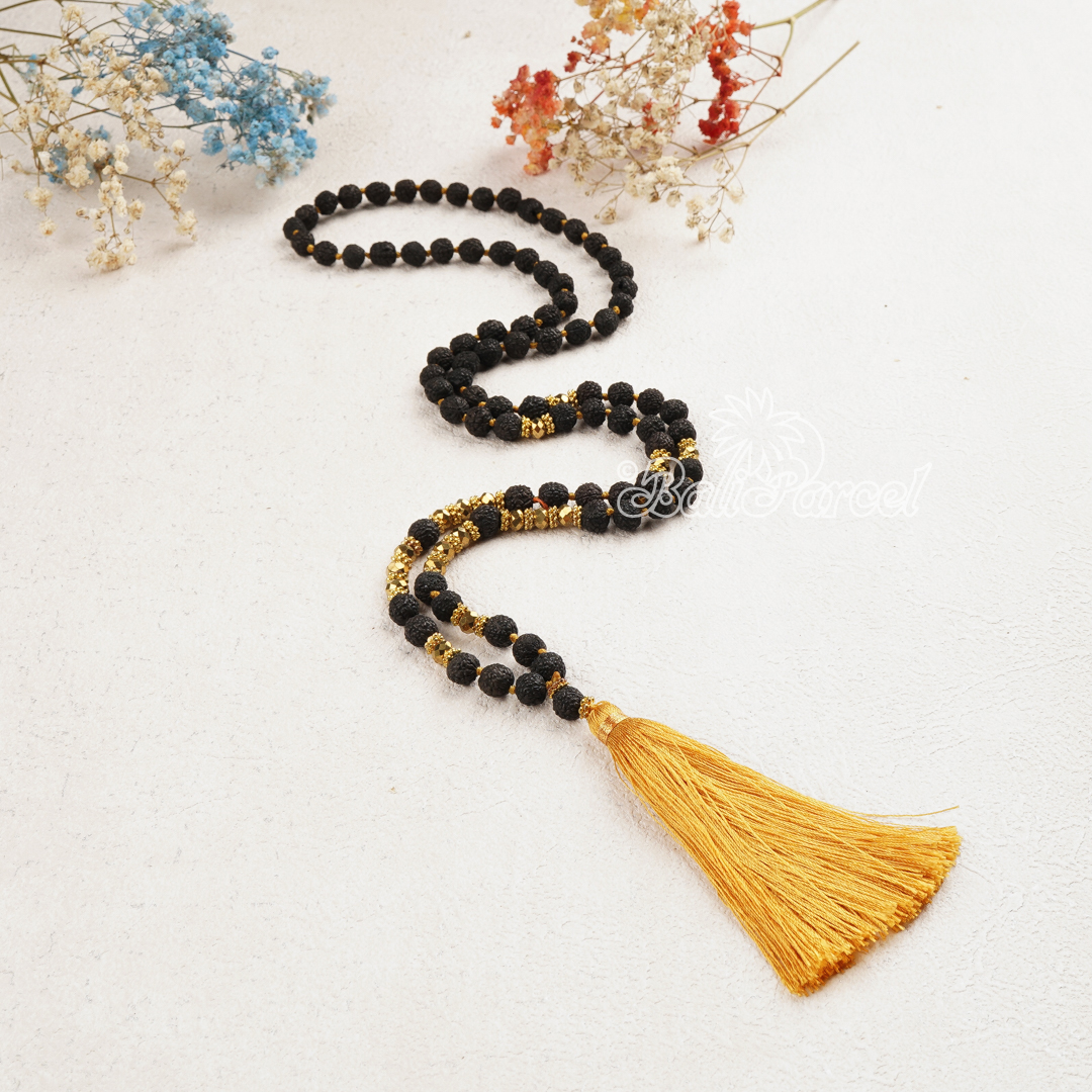 Rudraksha Crystal Necklace