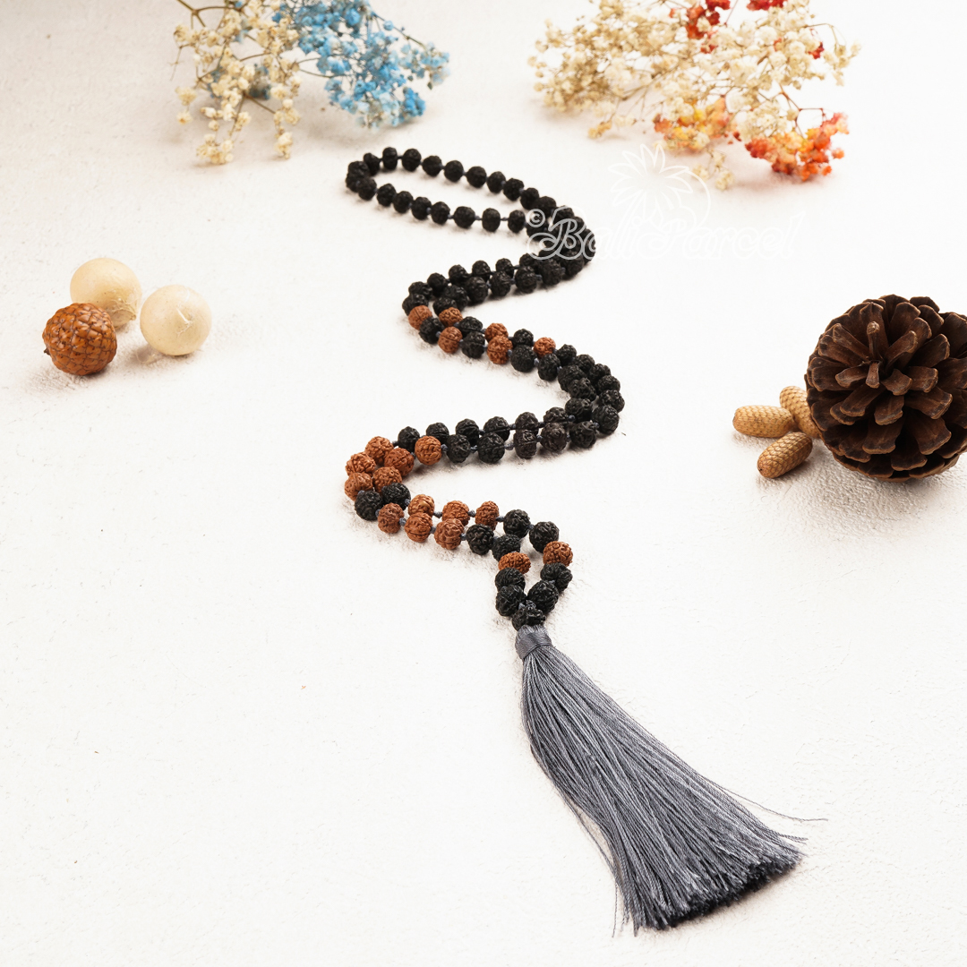 Rudraksha Mala Necklace