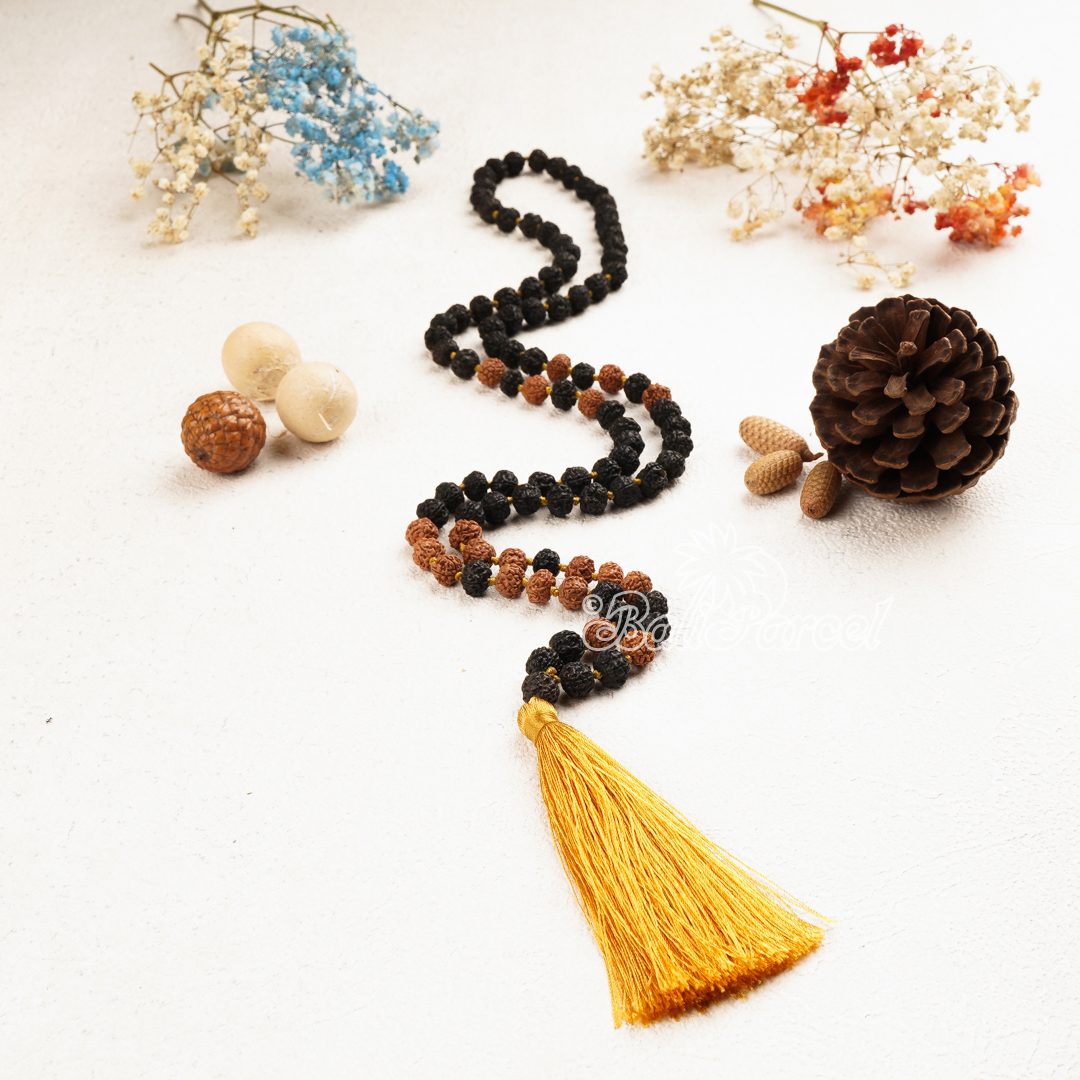 Rudraksha Mala Necklace