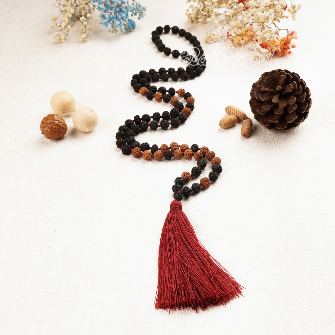 Rudraksha Mala Necklace