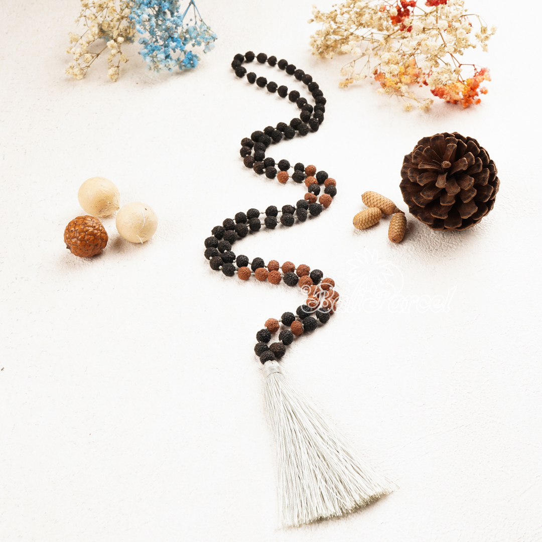 Rudraksha Mala Necklace
