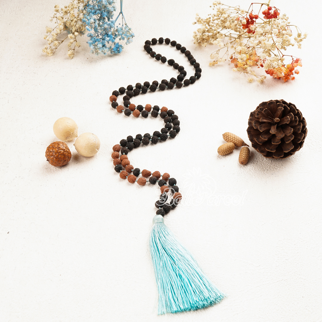 Rudraksha Mala Necklace