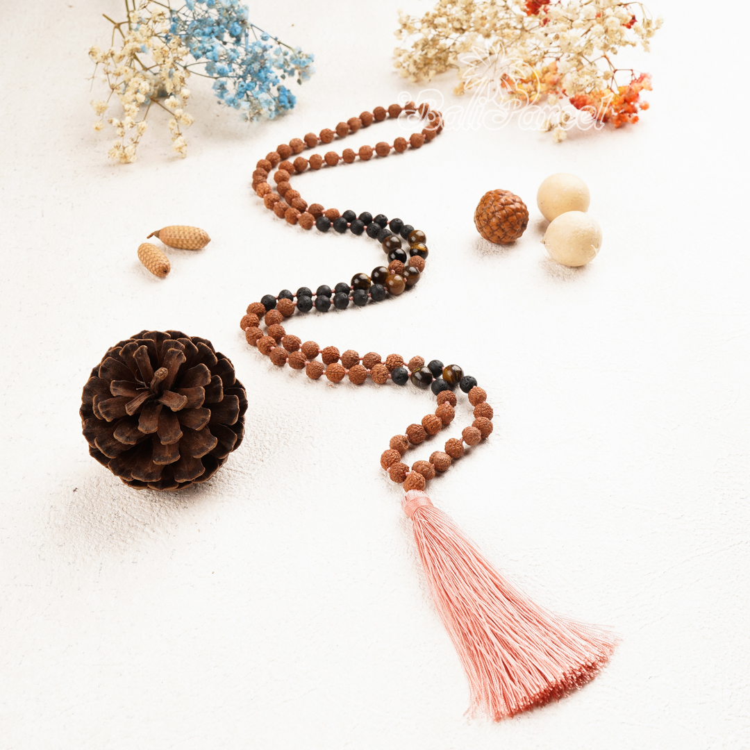Rudraksha Mala Necklace