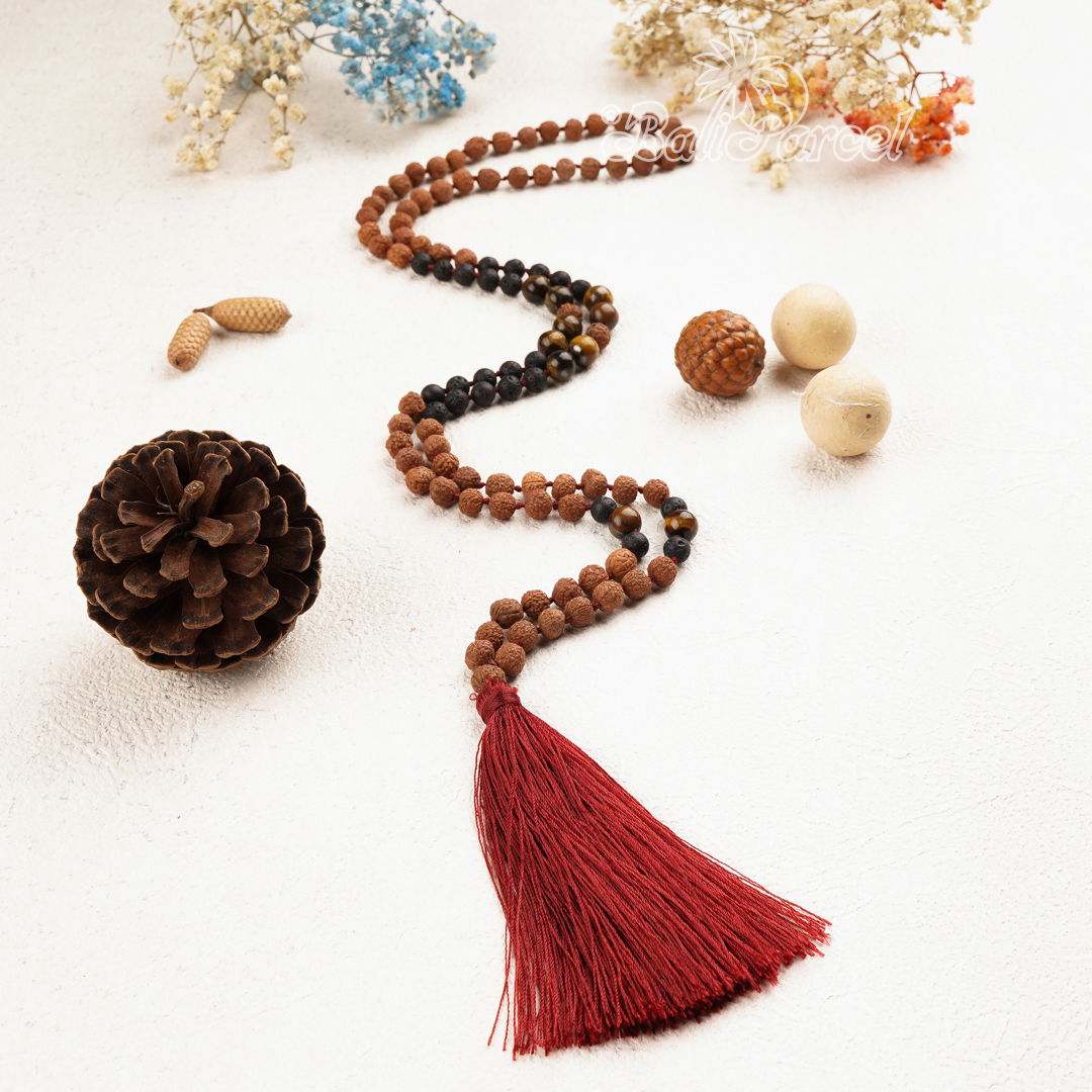 Rudraksha Mala Necklace