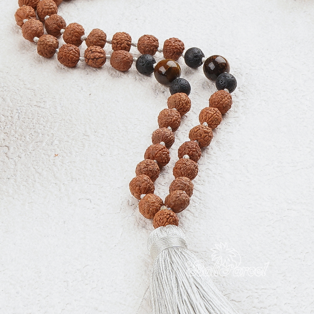 Rudraksha Mala Necklace