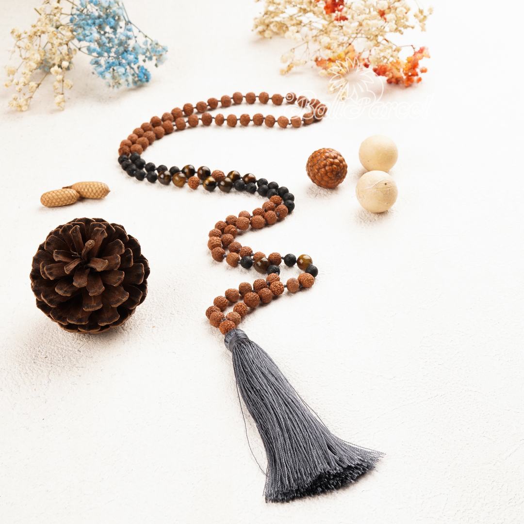 Rudraksha Mala Necklace
