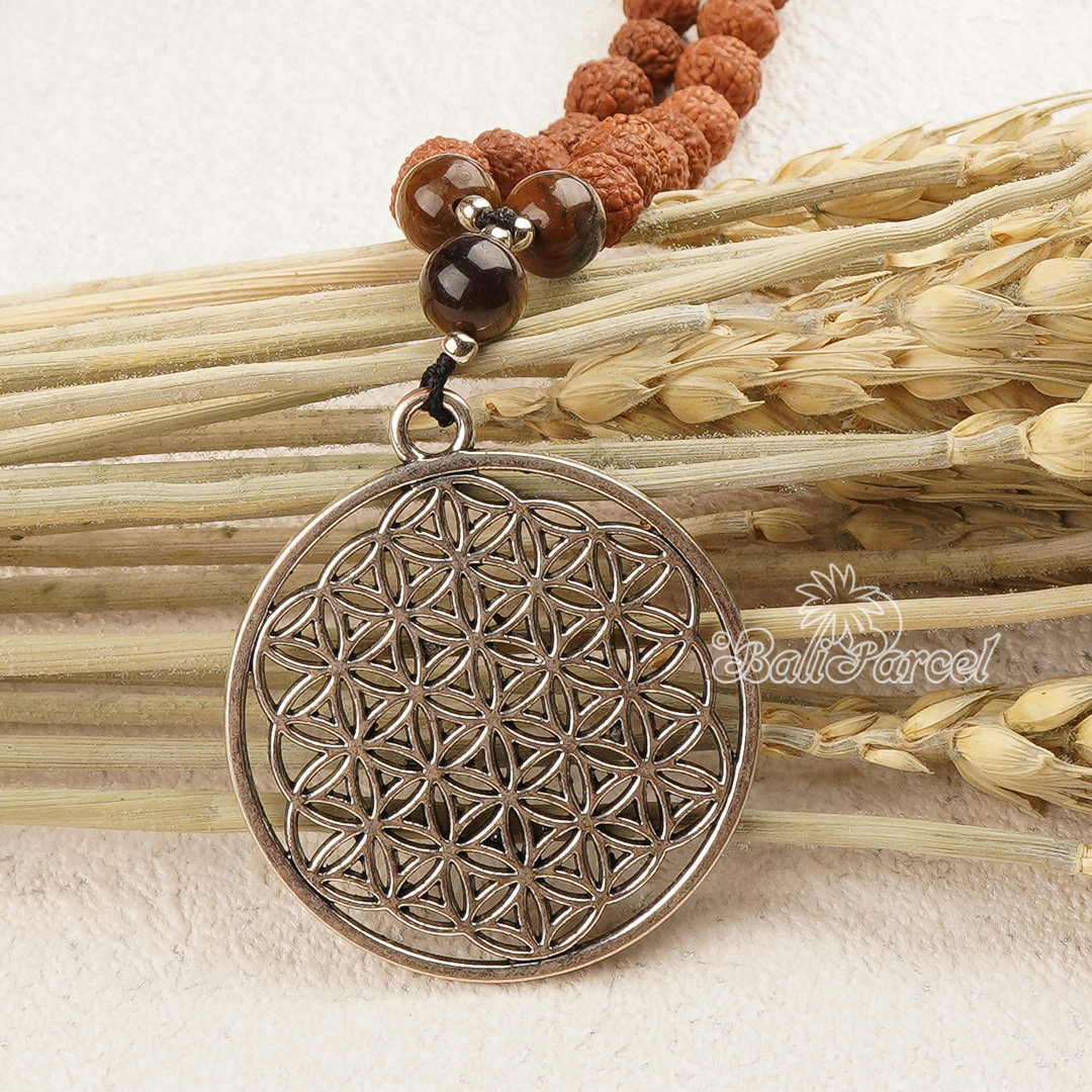 Rudraksha Mala Necklace