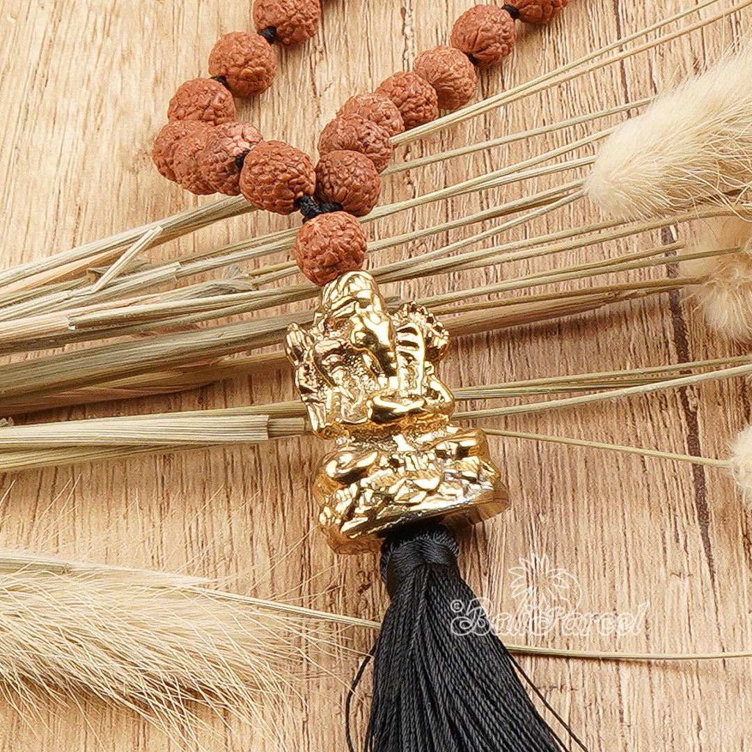 Ganesh Rudraksha Mala Necklace