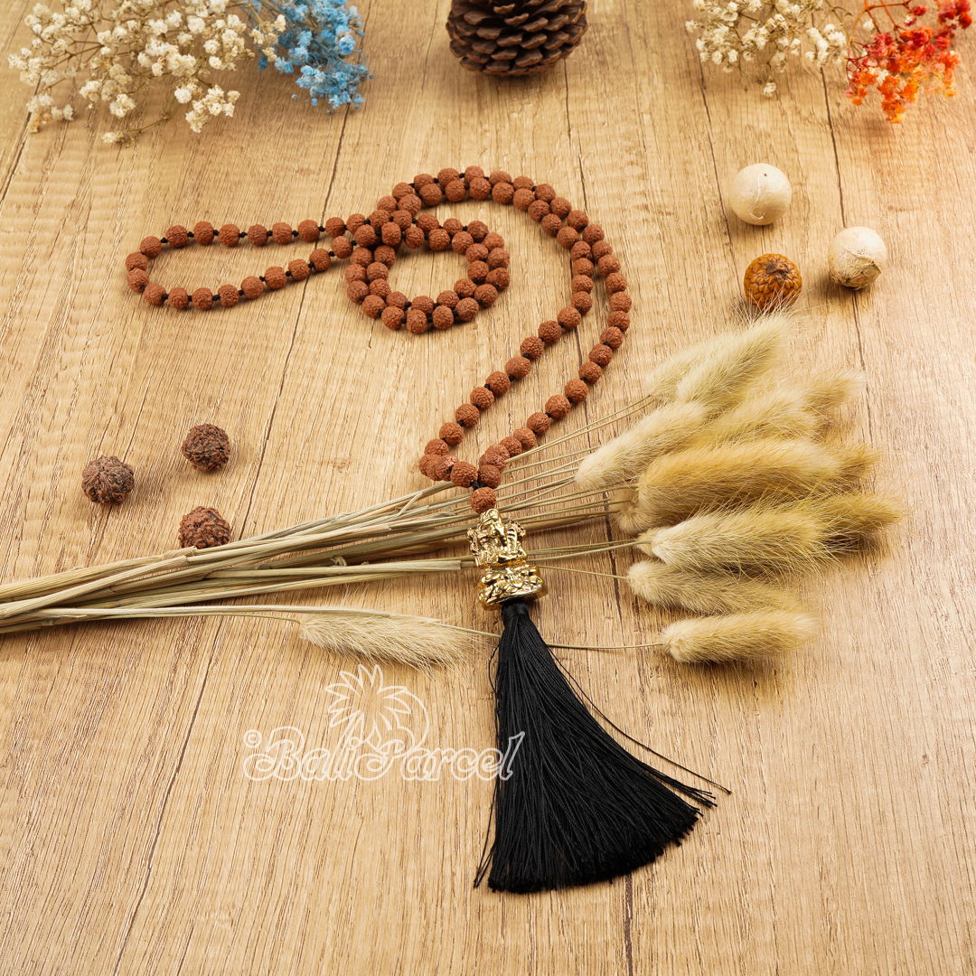 Ganesh Rudraksha Mala Necklace