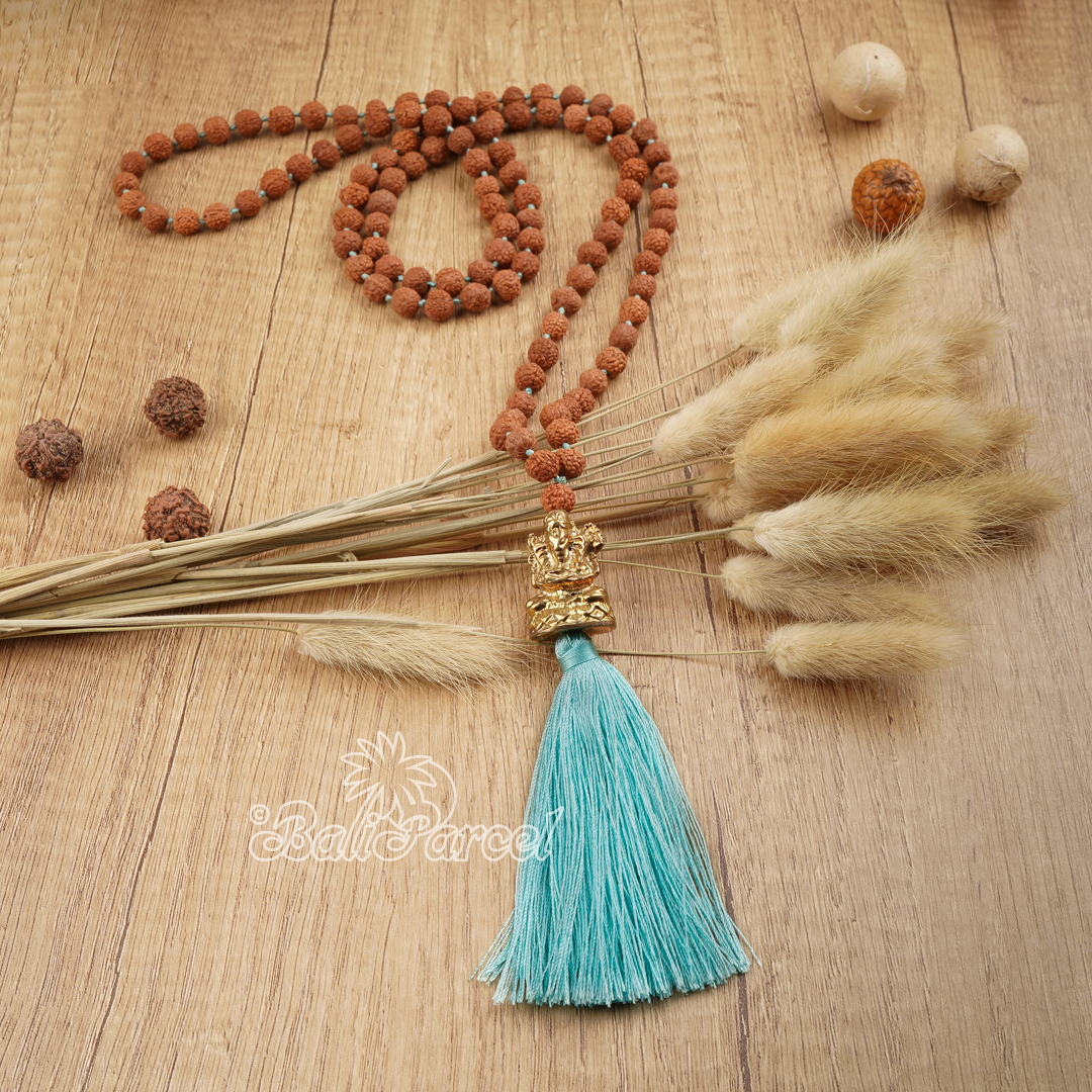 Ganesh Rudraksha Mala Necklace