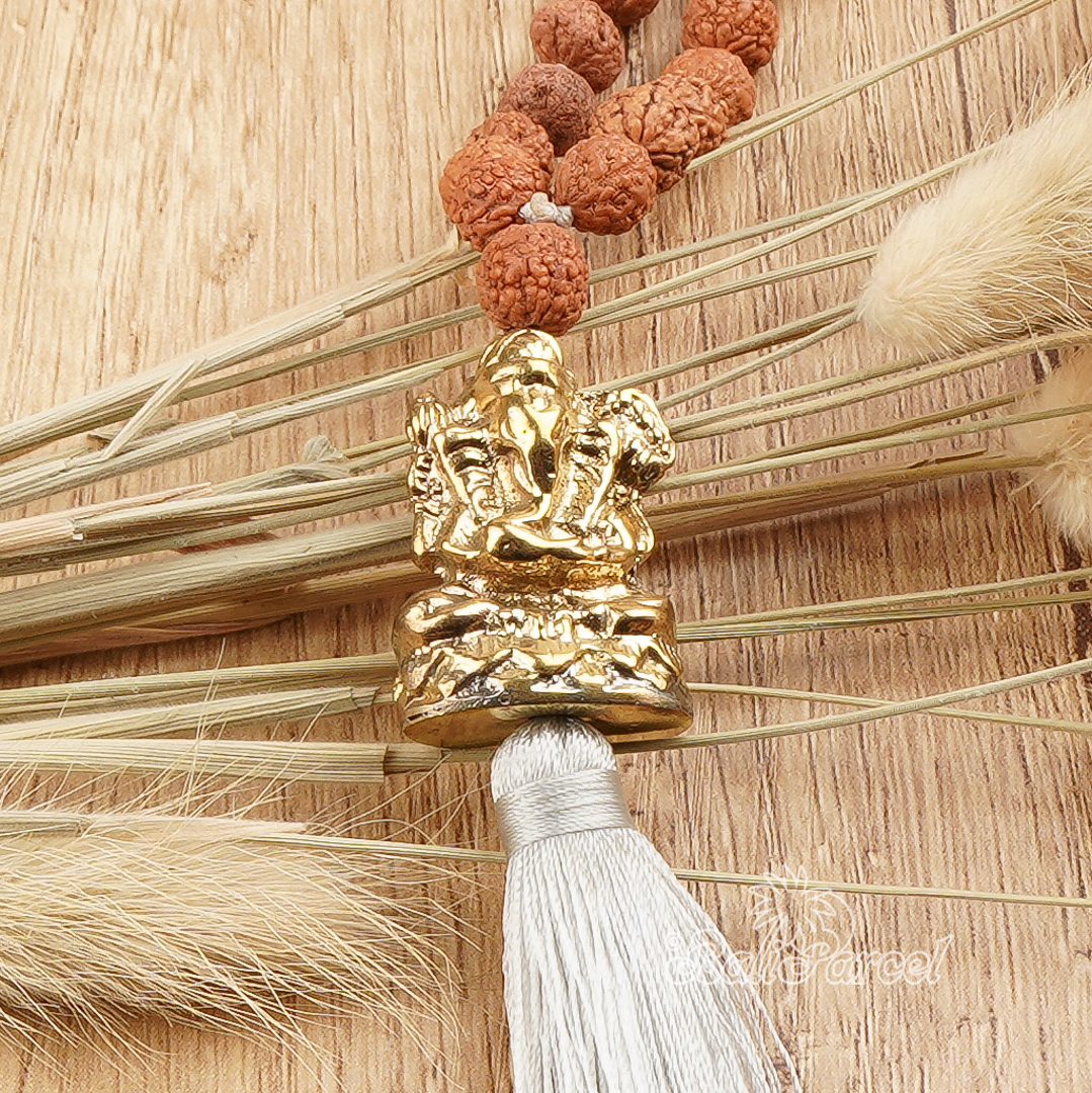 Ganesh Rudraksha Mala Necklace